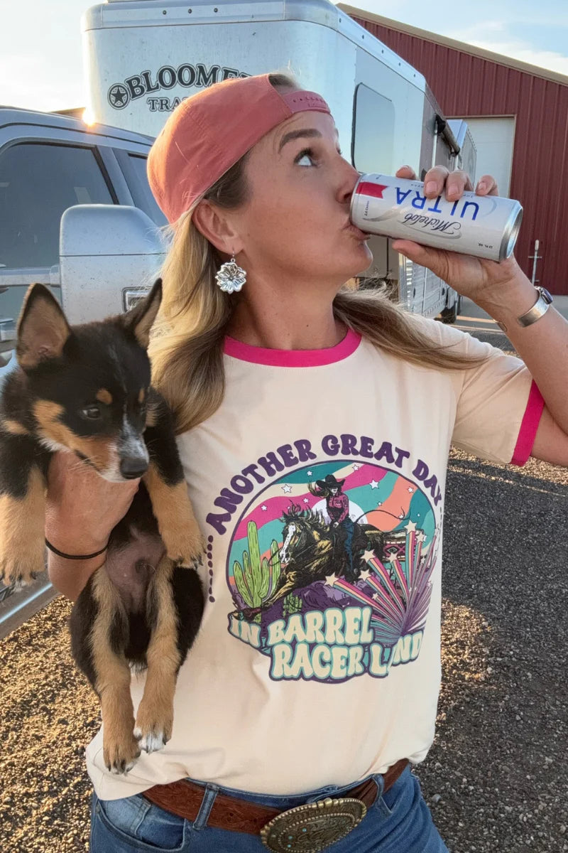 Barrel Racer Land tee