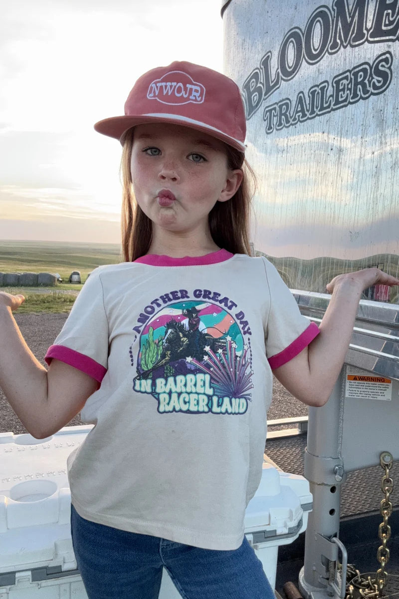 Barrel Racer Land mini tee