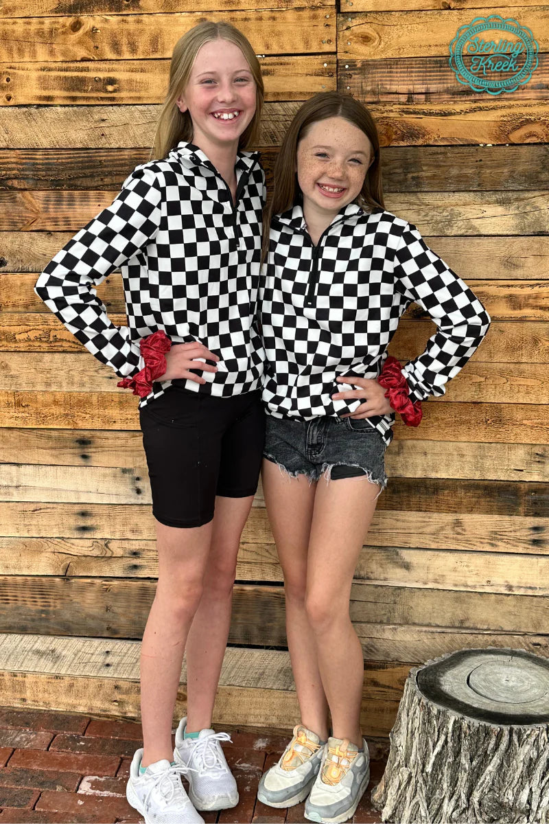 Mini Round the track pullover