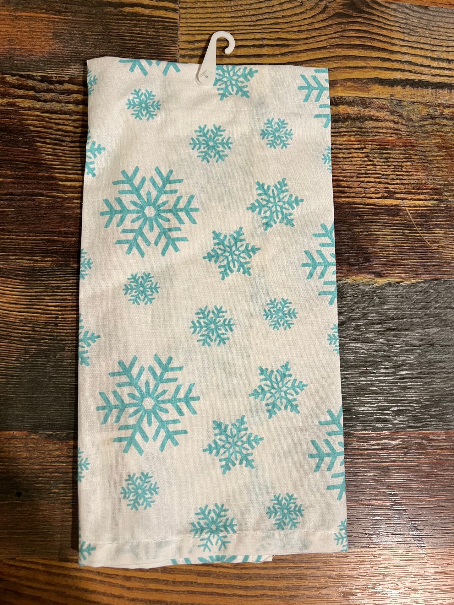 Snowmen and snowflake Flour Sack Towel