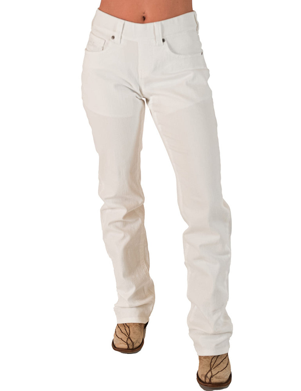Pull On white Sugar Pants