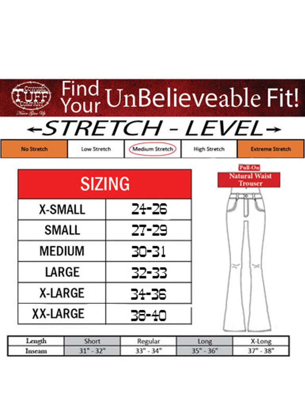Pull On Dark DFMI Pants