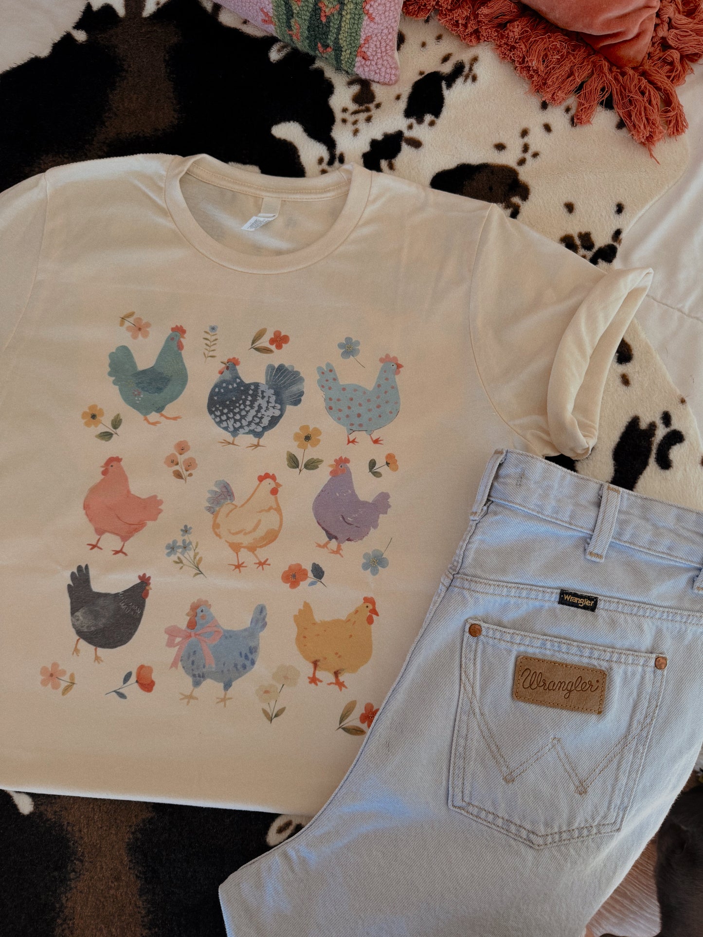 WATERCOLOR CHICKENS