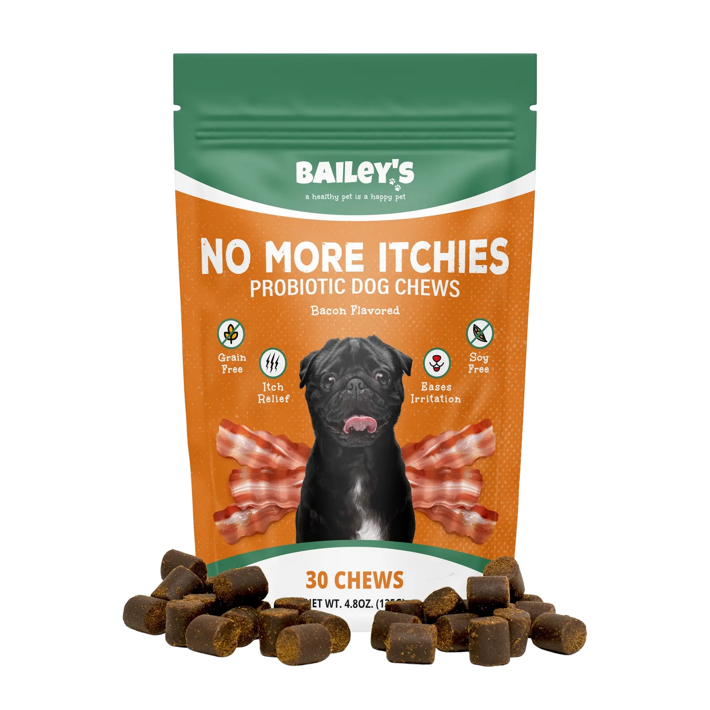No More Itchies Probiotic Dog Chews
