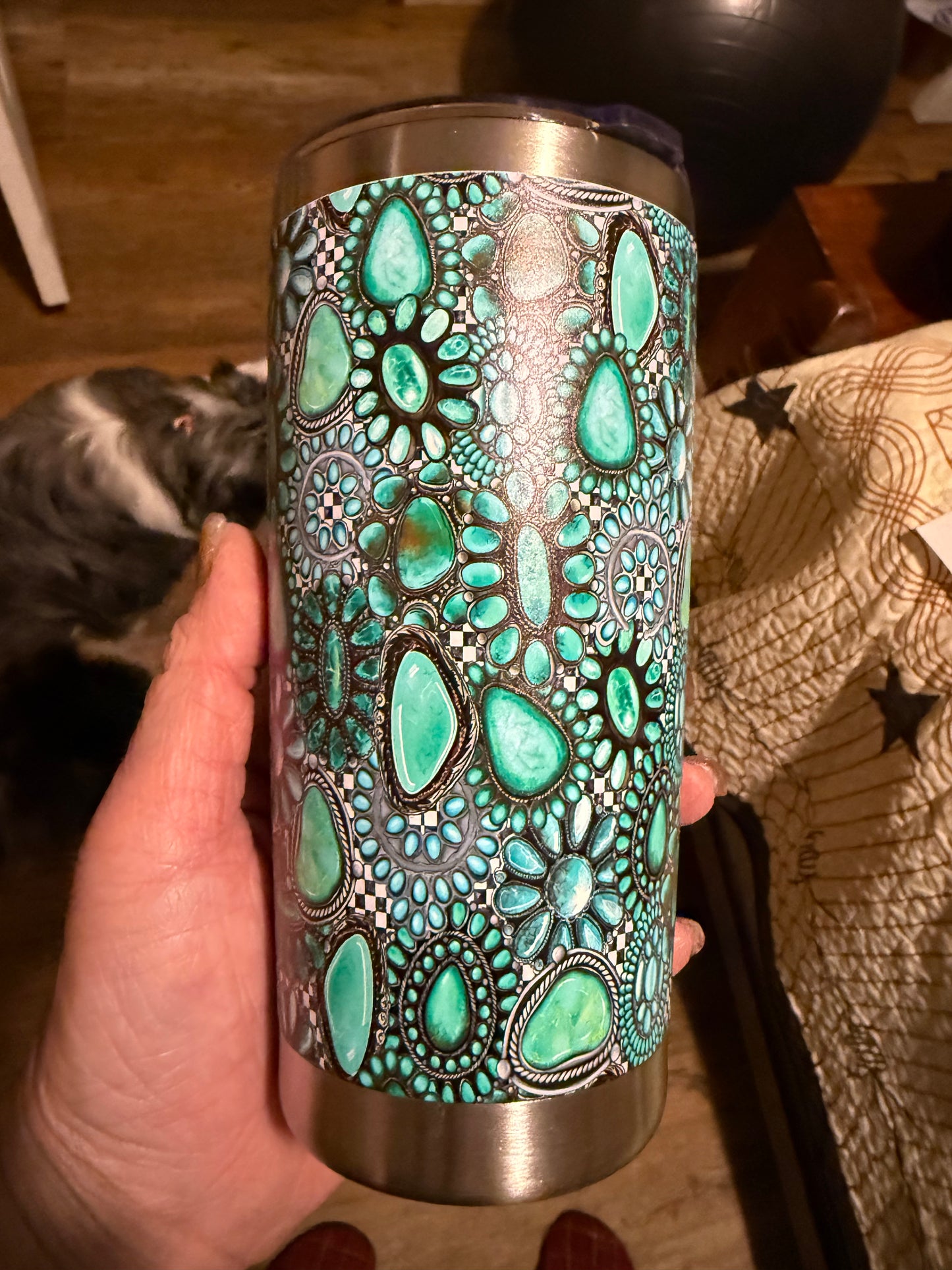 Cowgirl cluster Tumbler