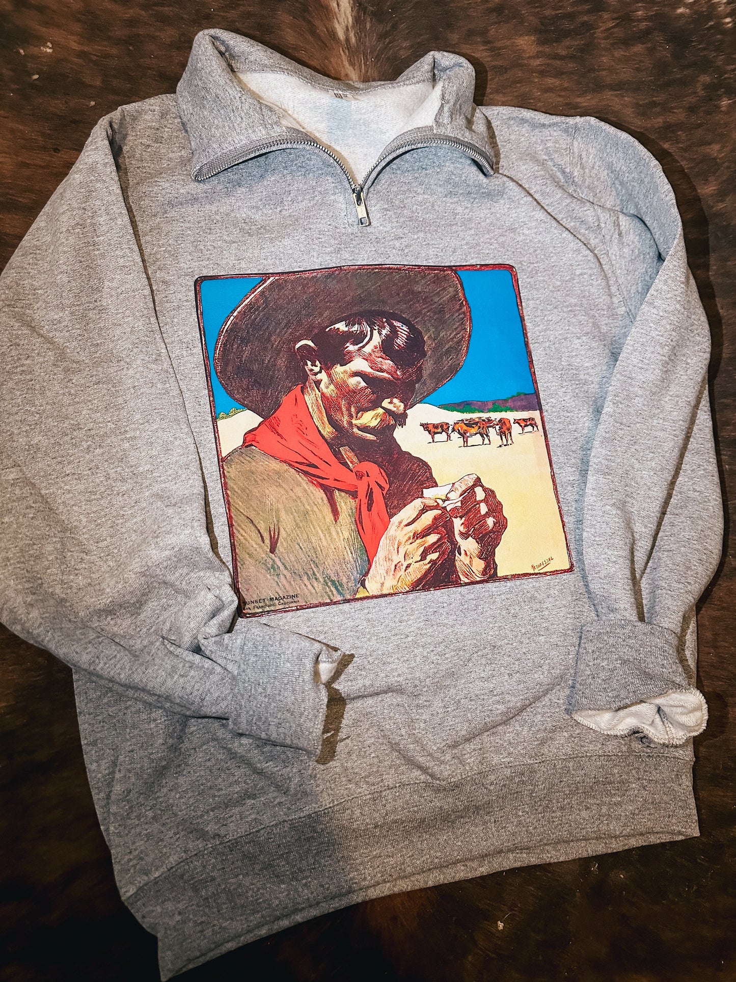 Cowboy Love Letters Quarter Zip