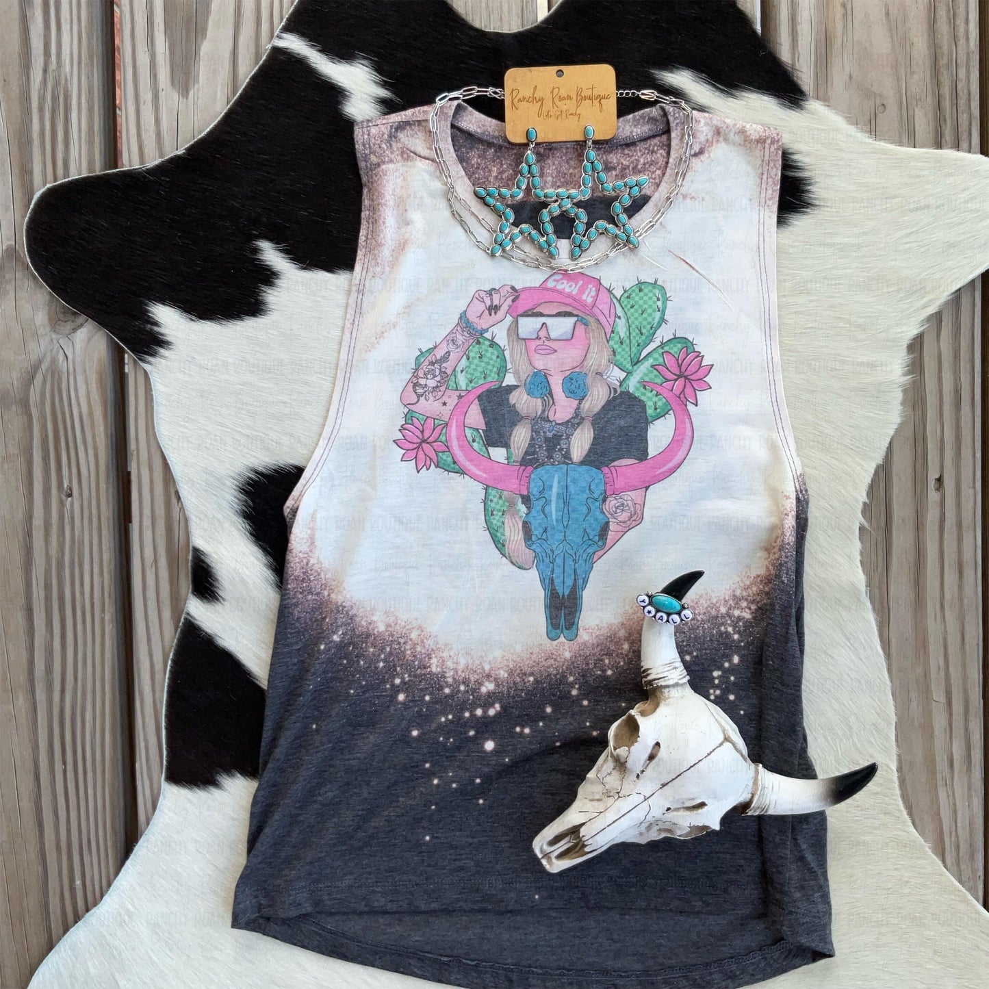 Cool It Cowgirl Western Festival Muscle Tank