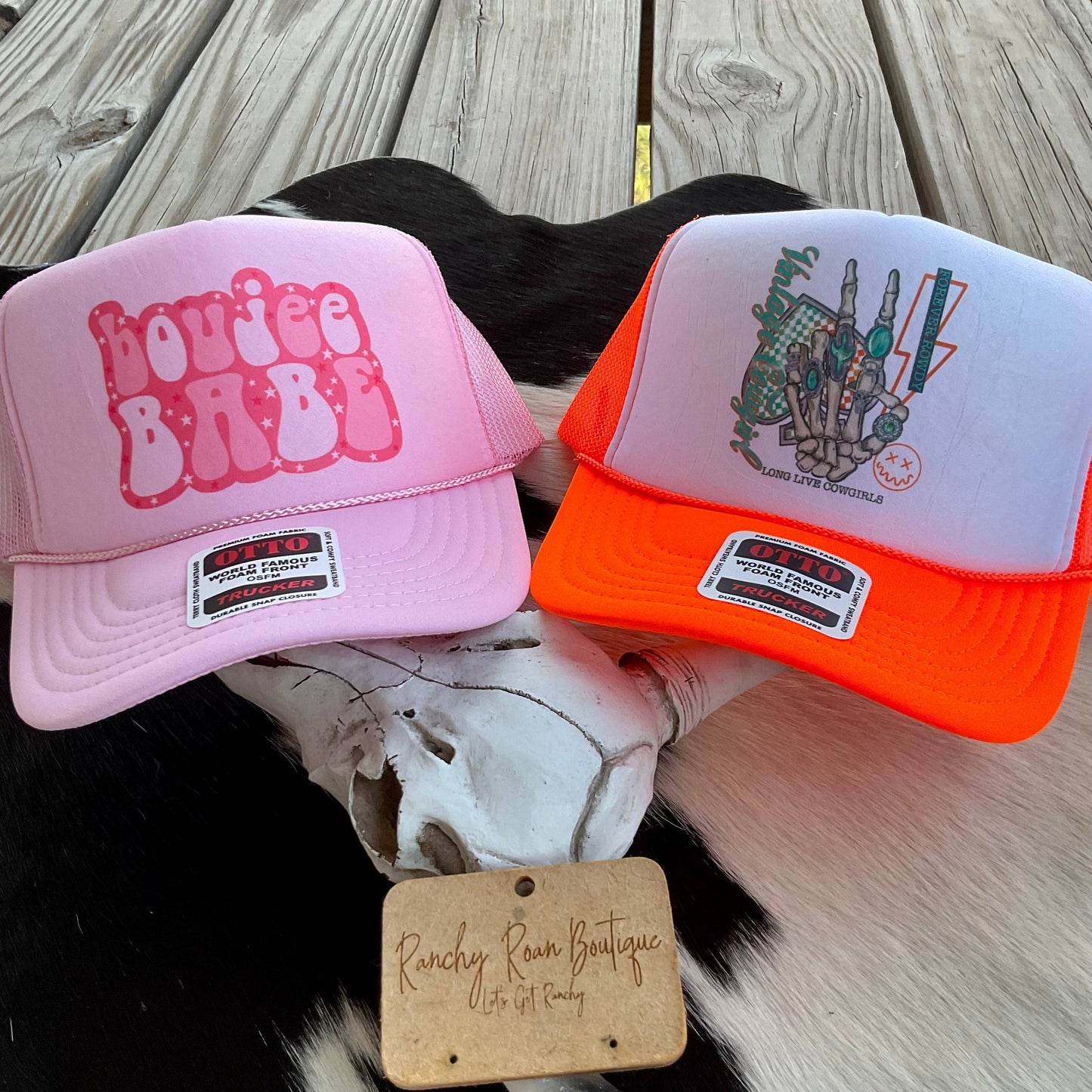 Boujee Babe Western Foam Trucker Hat