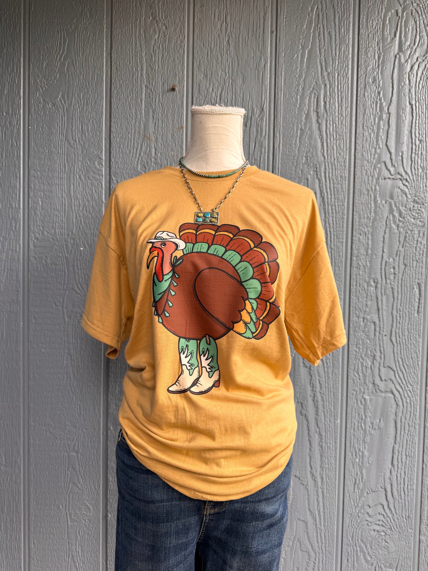 Turquoise Turkey Top