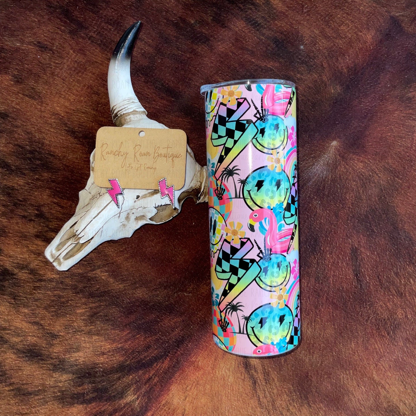 Retro Summer 20oz Skinny Tumbler
