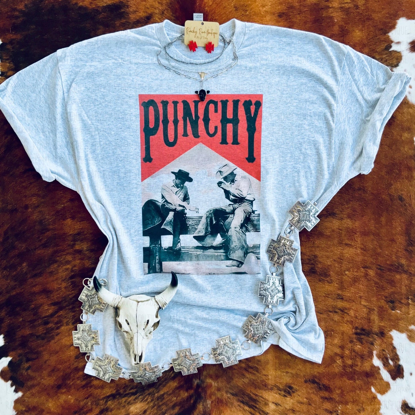 Punchy Cowboy Vintage Tee