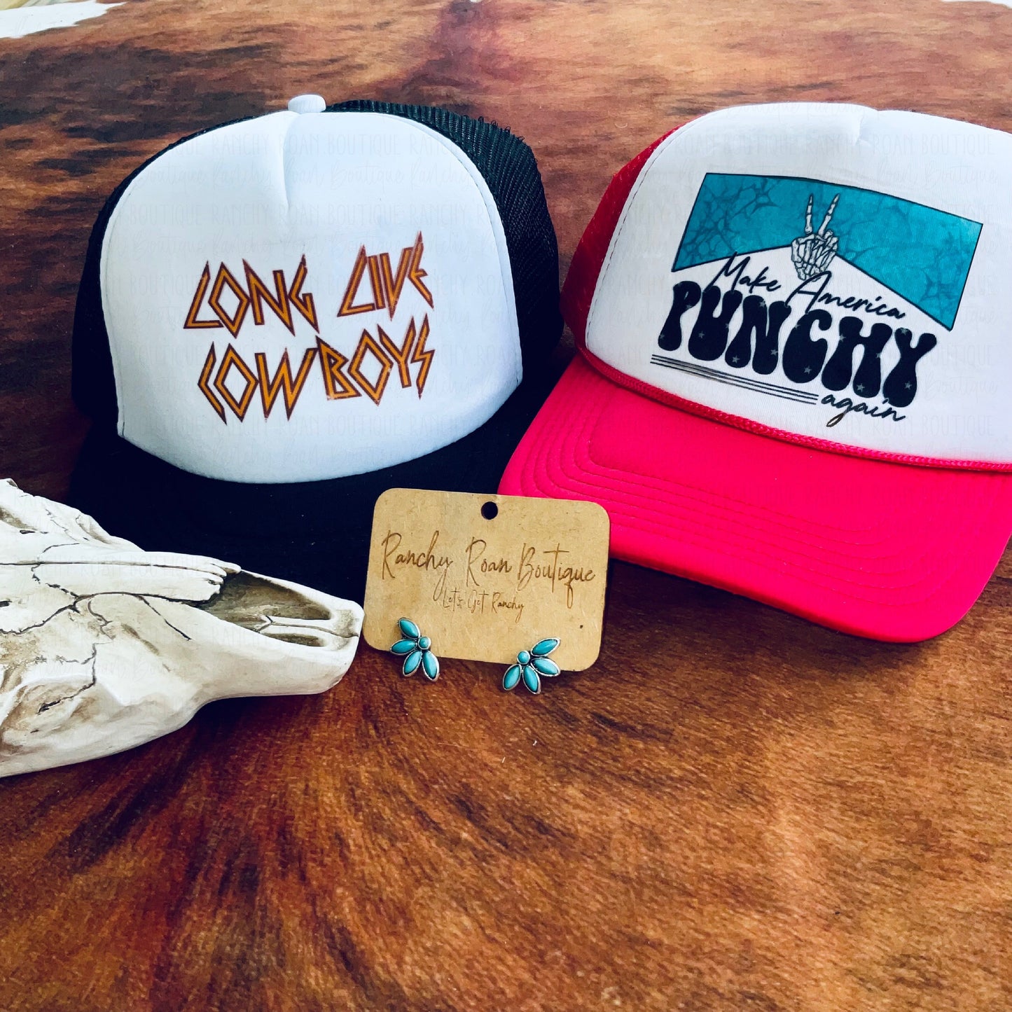 Long Live Cowboys Foam Trucker Hat