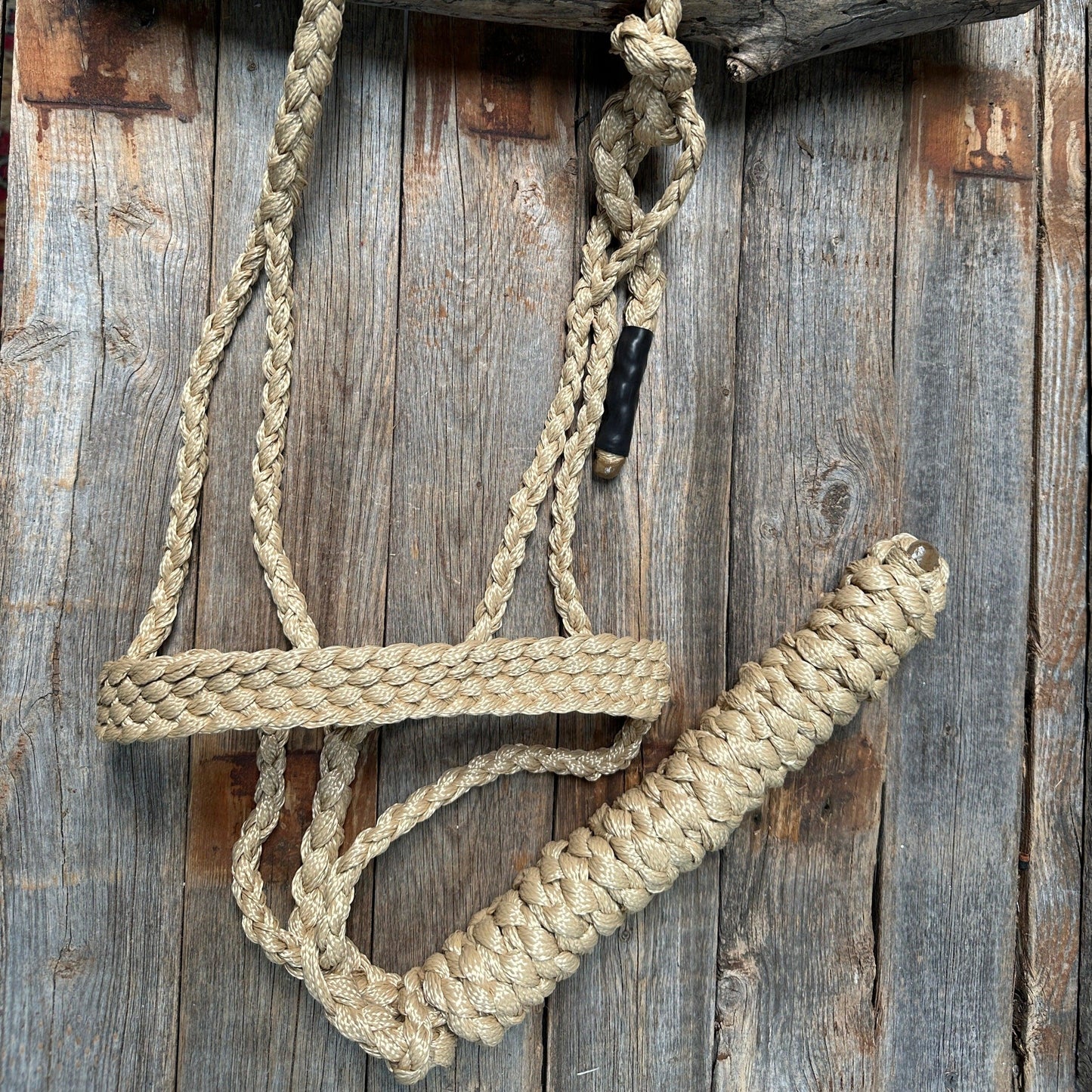 Tan Mule Tape Halter