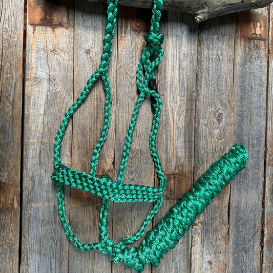 Green Mule Tape Halter