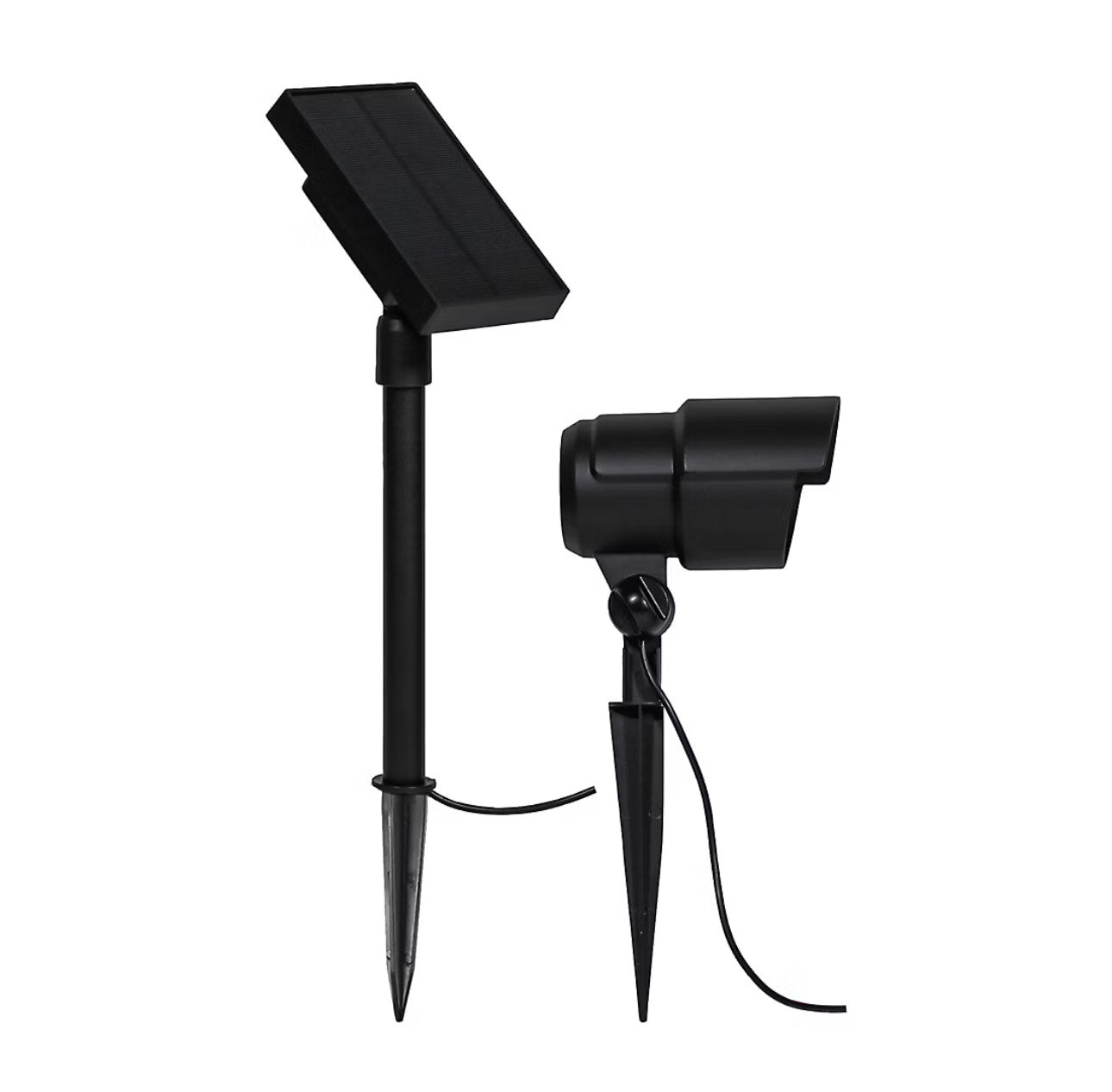 Berkley Jensen 2 Pack Solar LED Spotlights 100 Lumen