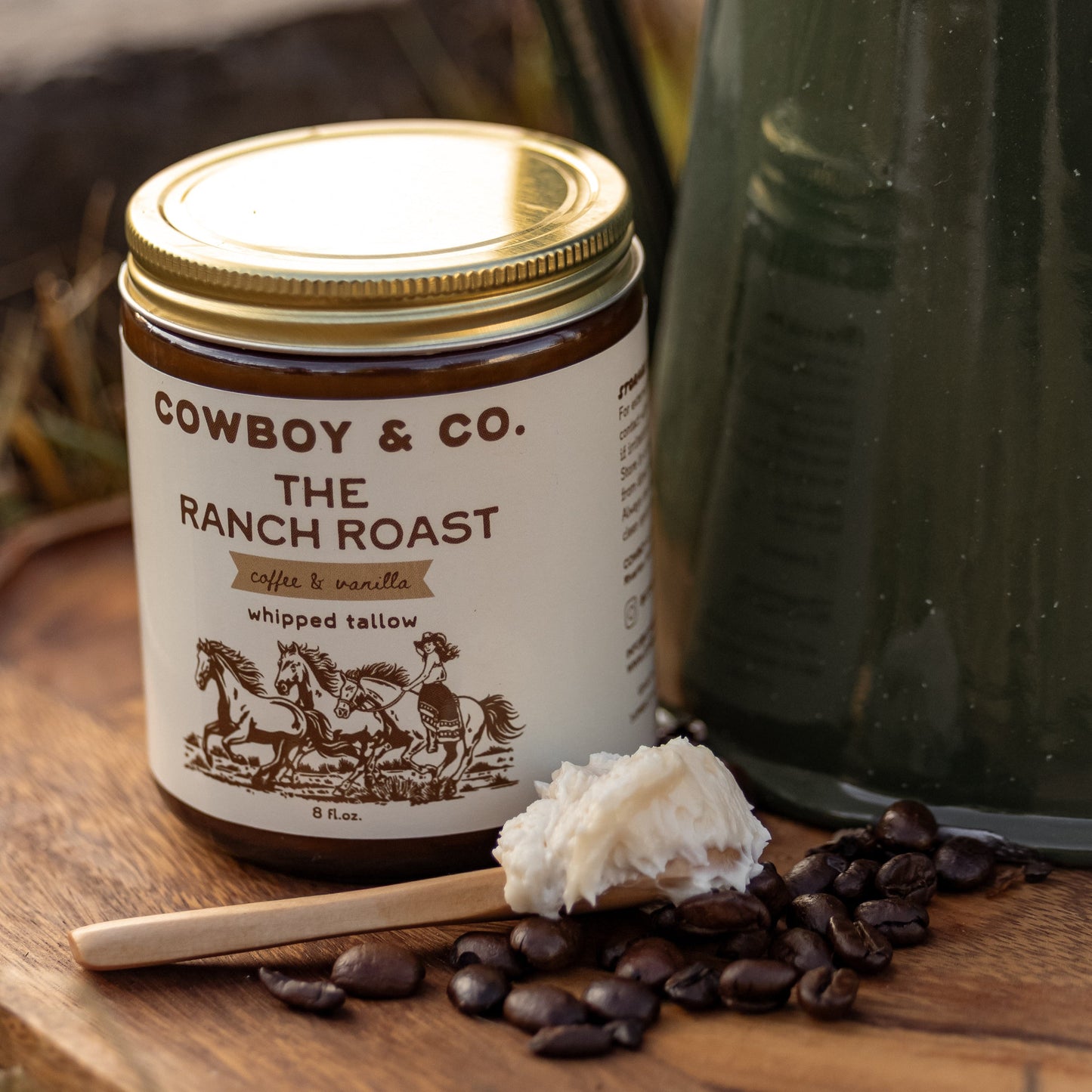 The Ranch Roast - Coffee & Vanilla Infused Organic Whipped Tallow Moisturizer