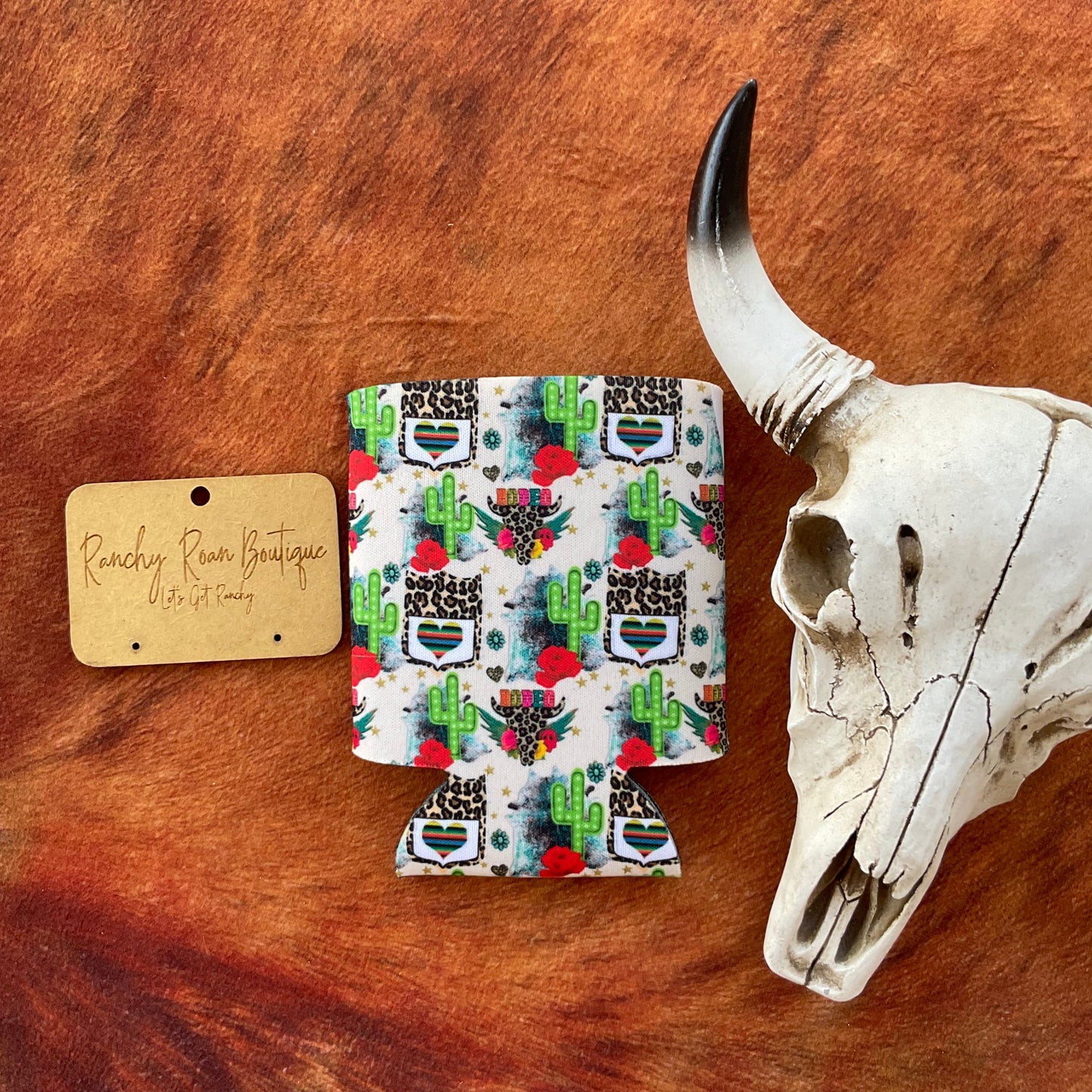 Western Graphic Slim & Regular Koozie
