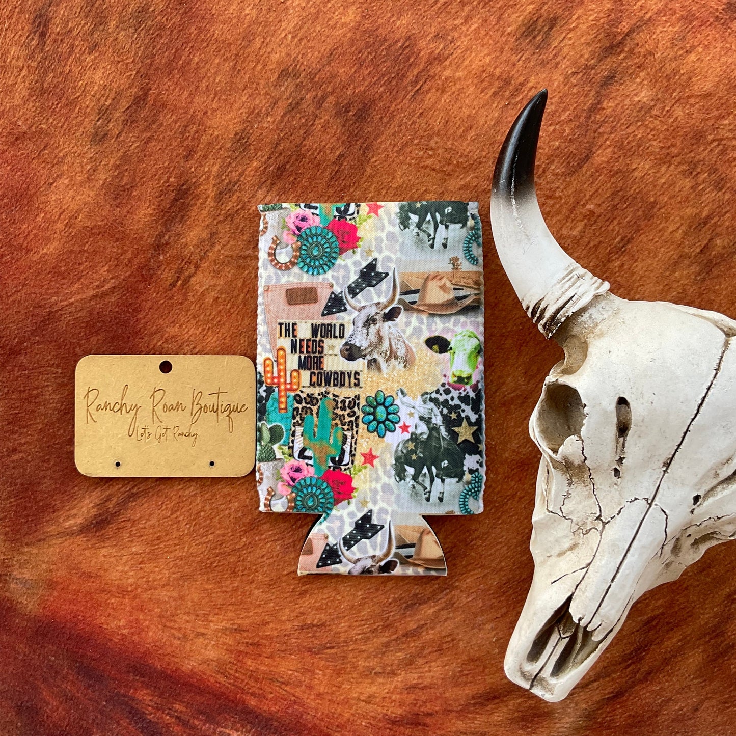 Western Graphic Slim & Regular Koozie