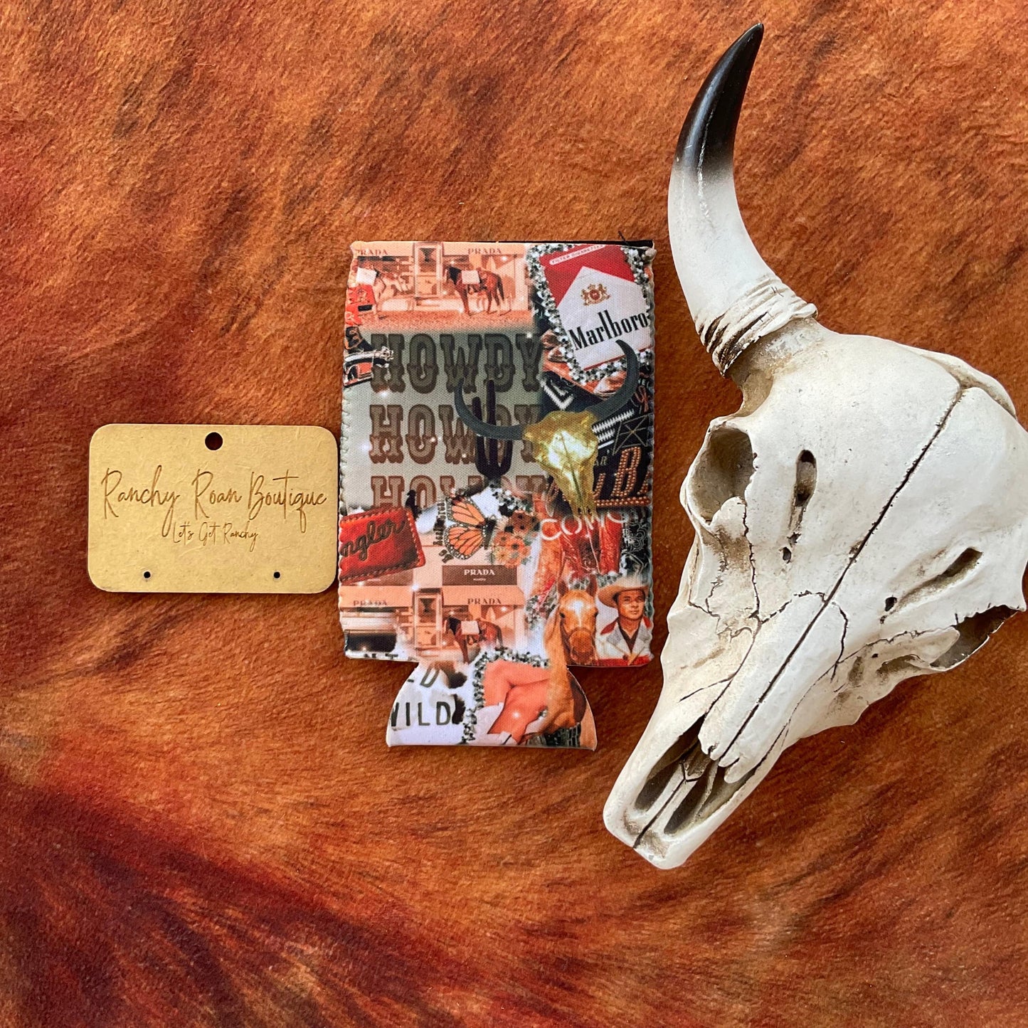 Western Graphic Slim & Regular Koozie