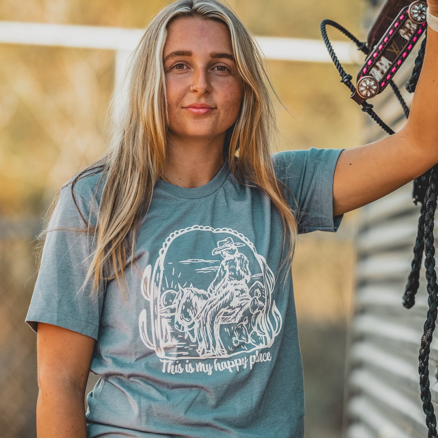 Happy Place Silhouette Tee