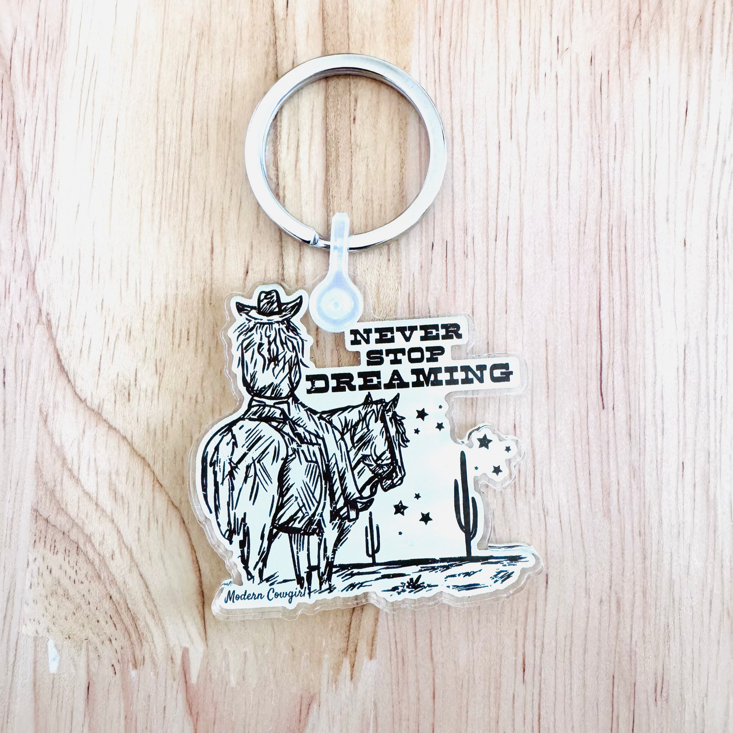 Never Stop Dreaming Key Chain
