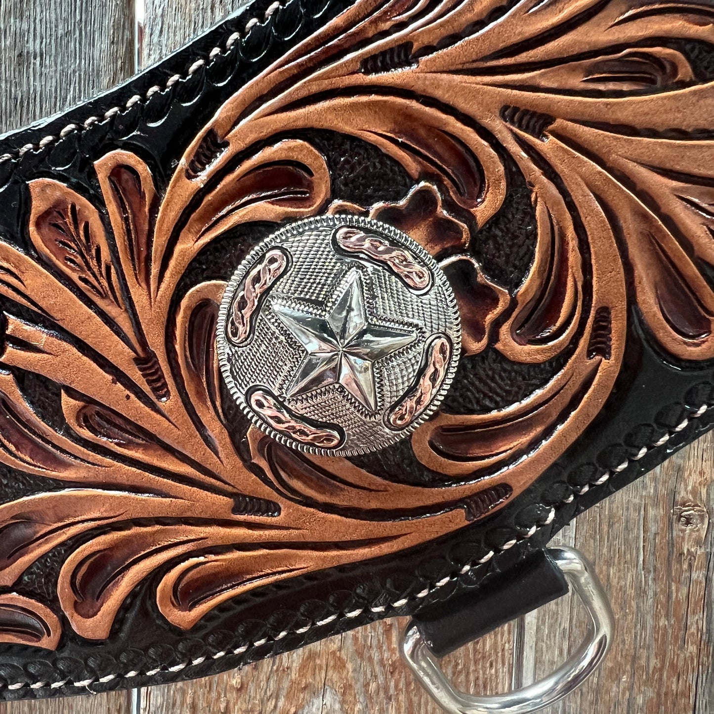 Floral Tripping Texas Star Collar #TRIP2