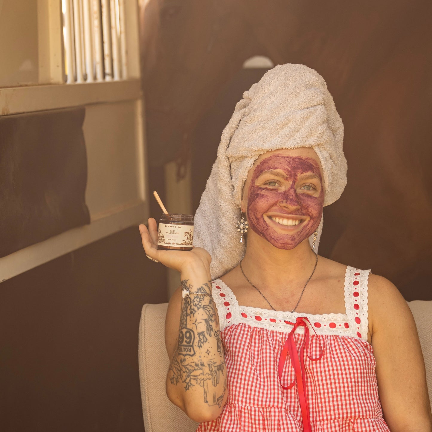 The Wild Rose - Organic Rose Clay Face Mask
