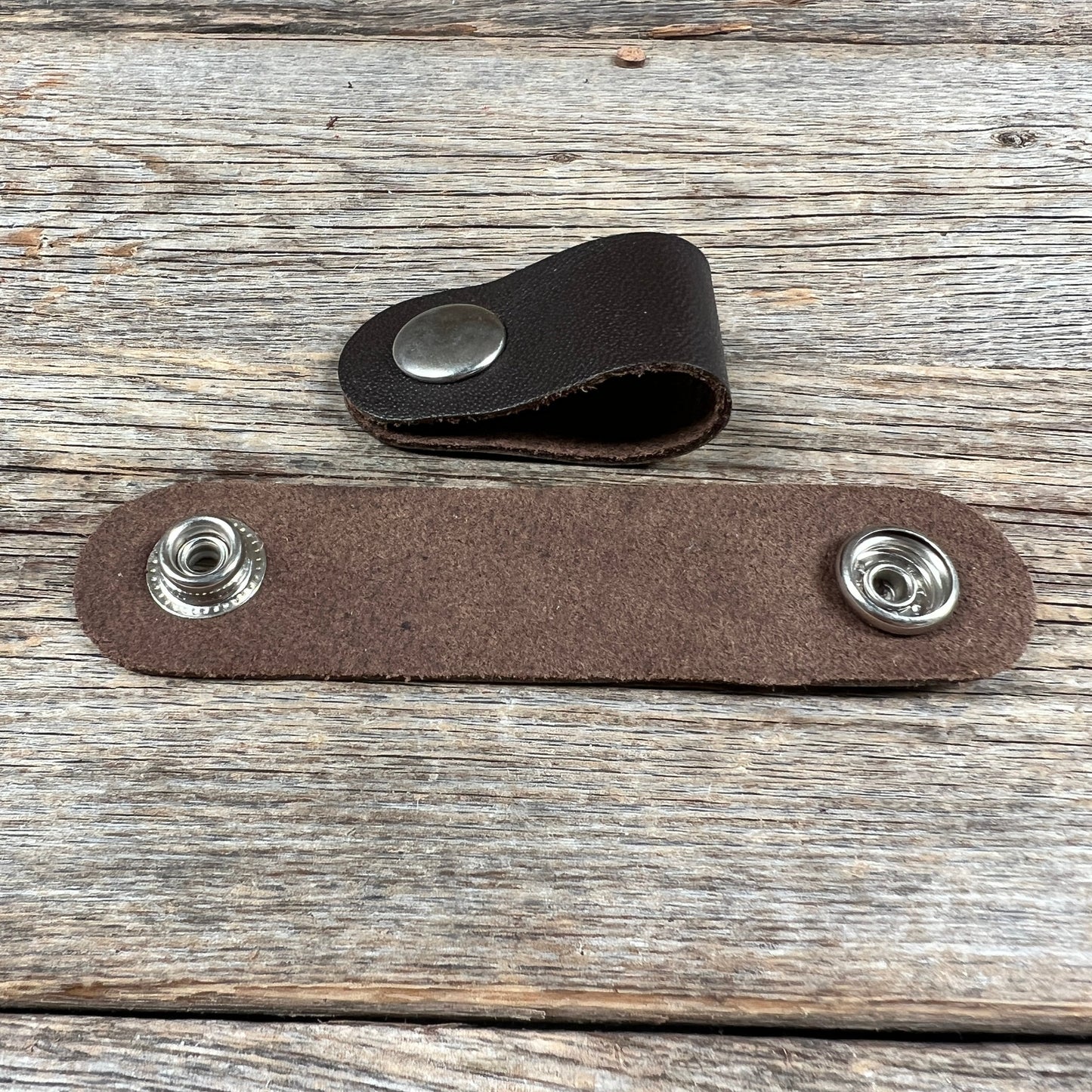 Boot Cuff Jewelry - Leather Pink Flower - Turquoise Concho - Fringe