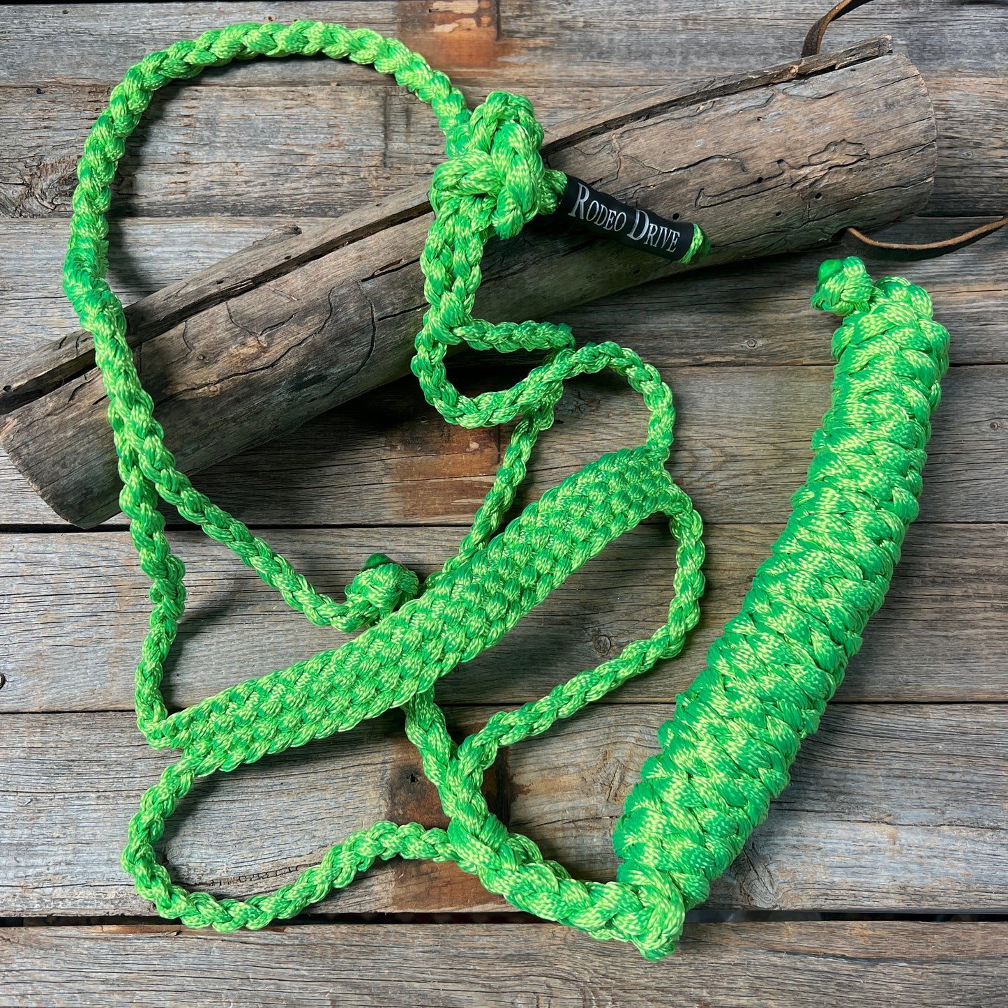 Lime Mule Tape Halter