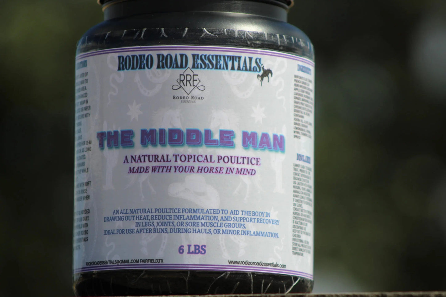The Middle Man Poultice - Recovery Support for Performance Horses, 6 lb Tub