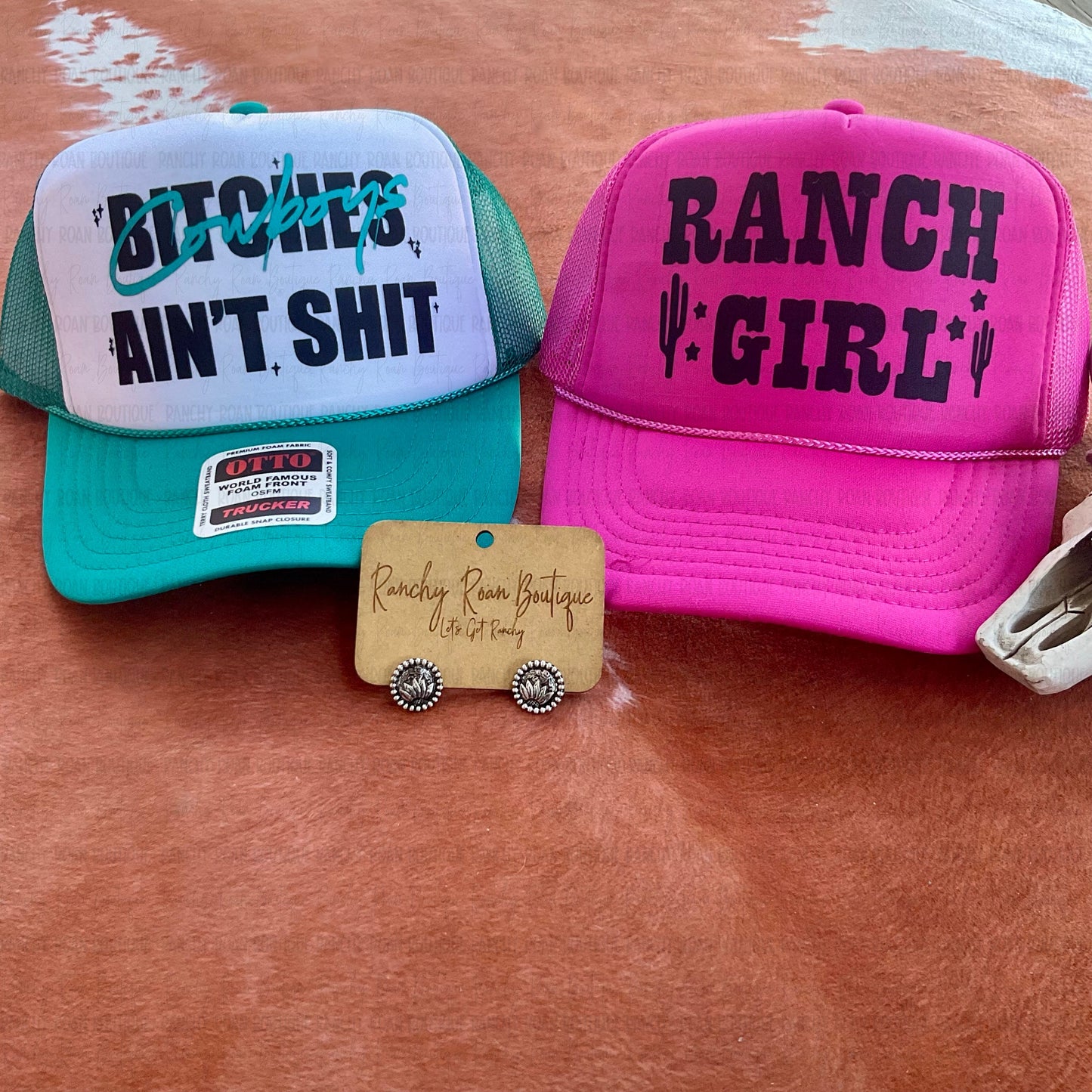Cowboy’s Ain’t Shit Western Trucker Hat