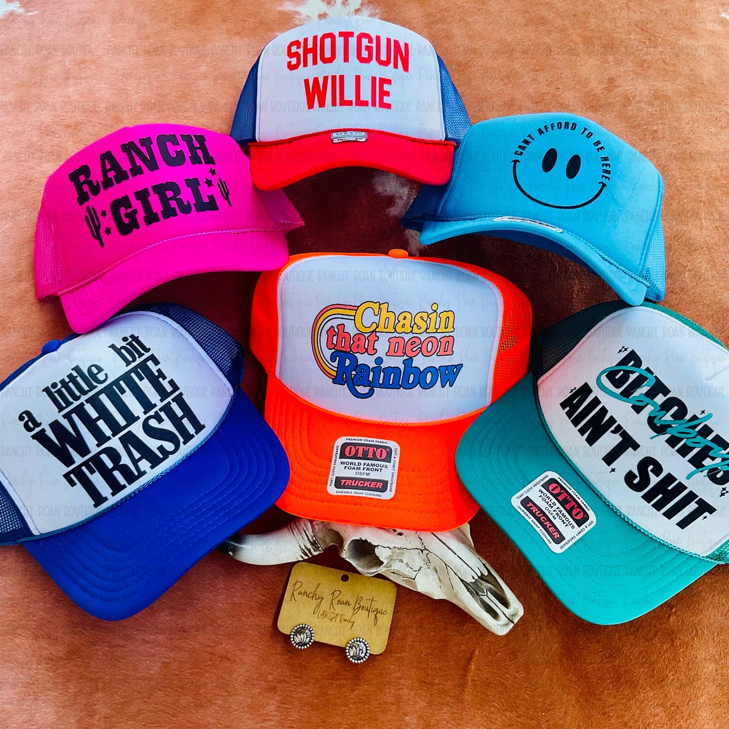 Cowboy’s Ain’t Shit Western Trucker Hat