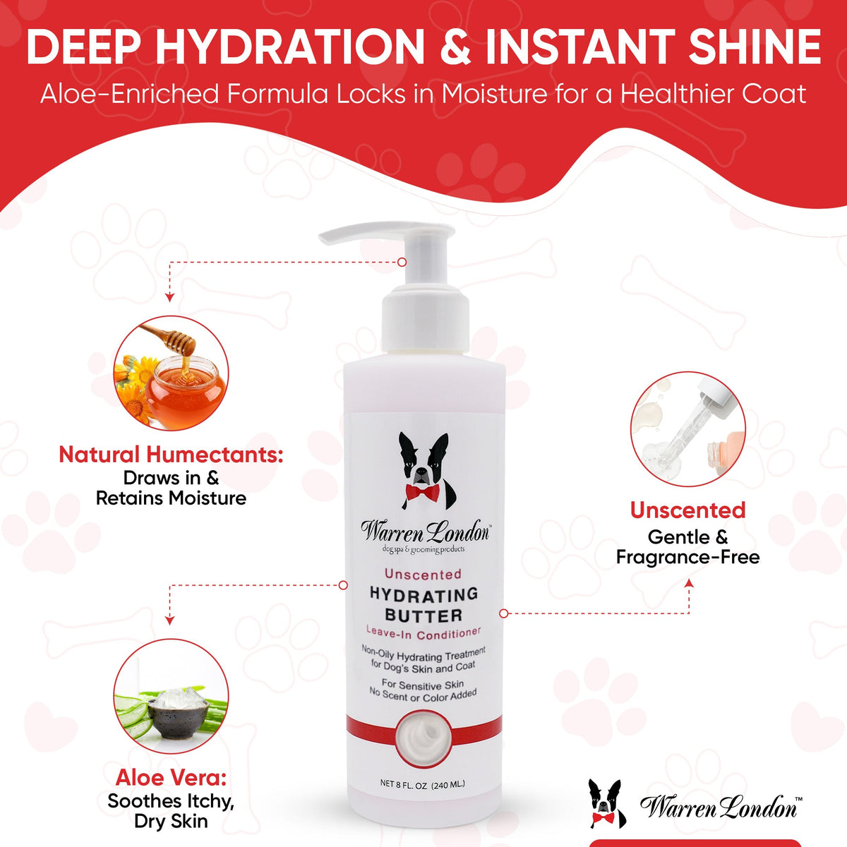 Hydrating Butter - For Dog's Skin & Coat - Leave-In Moisturizer