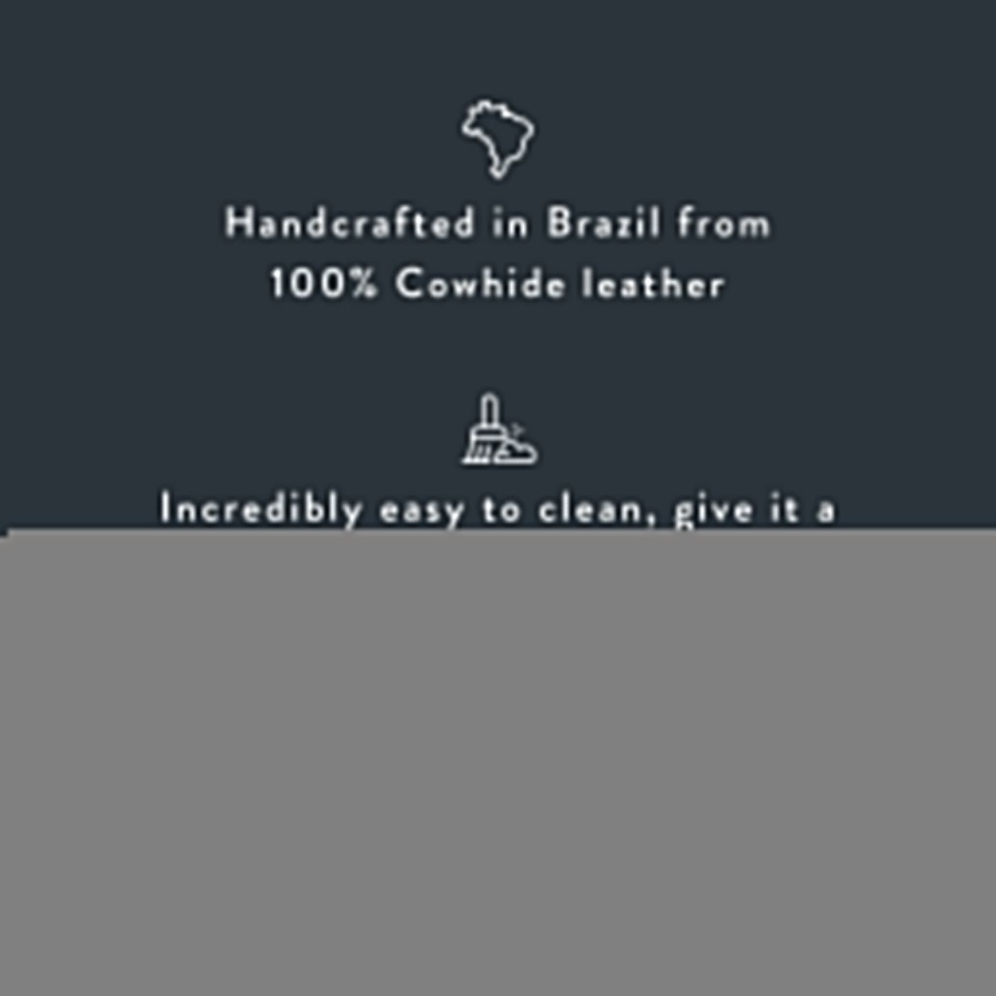 Brazilian Light Grey Brindle Cowhide Rug Size 7'5" L x 6'0" W 9244