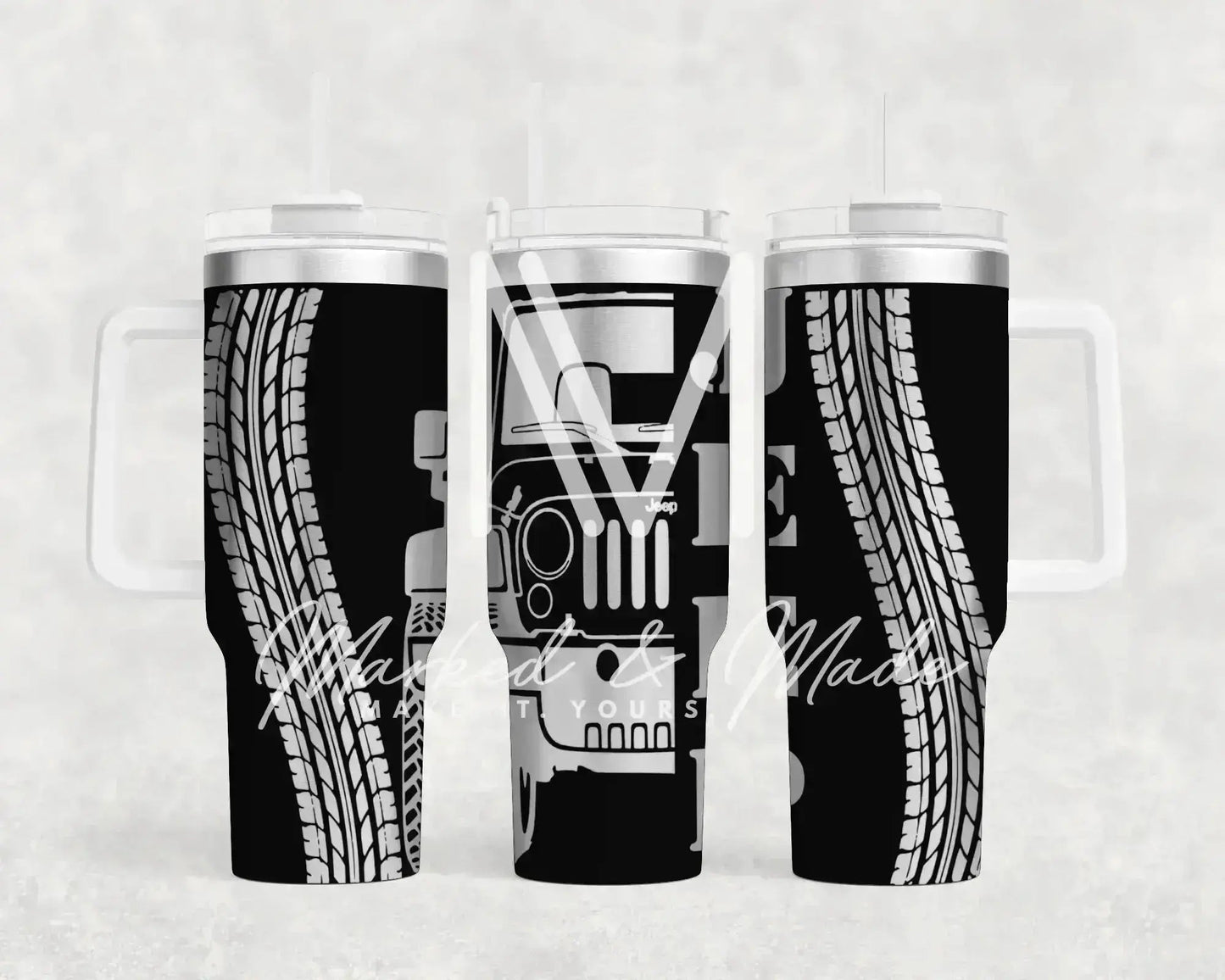 JEEP Wrangler Engraved Tumbler | Genuine Stanley
