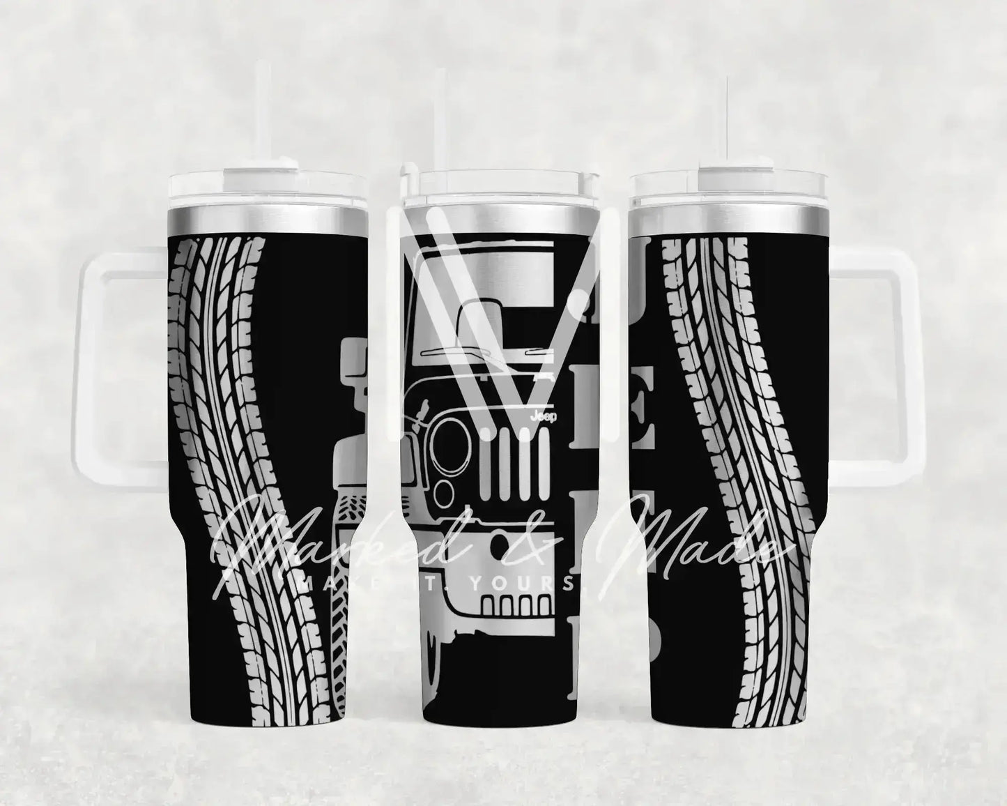 JEEP Wrangler Engraved Tumbler | 40oz