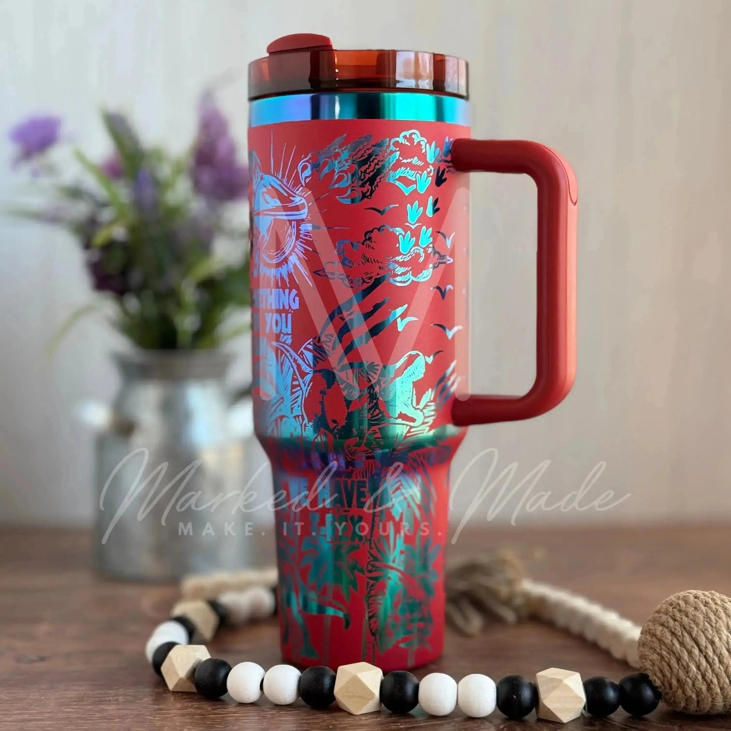 Jurassic Park Engraved Tumbler | 30oz