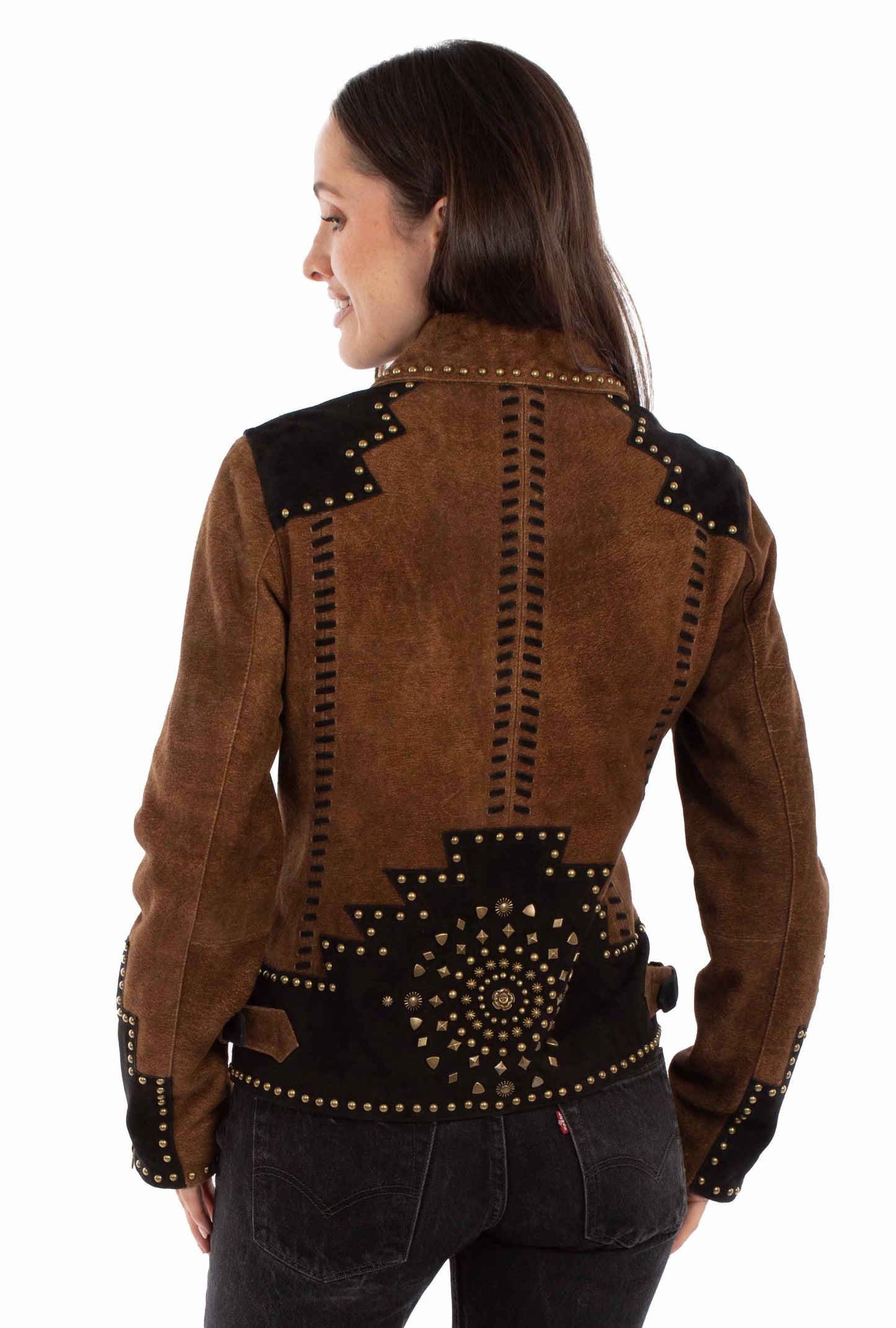 Ladies Studded Jacket - L1156
