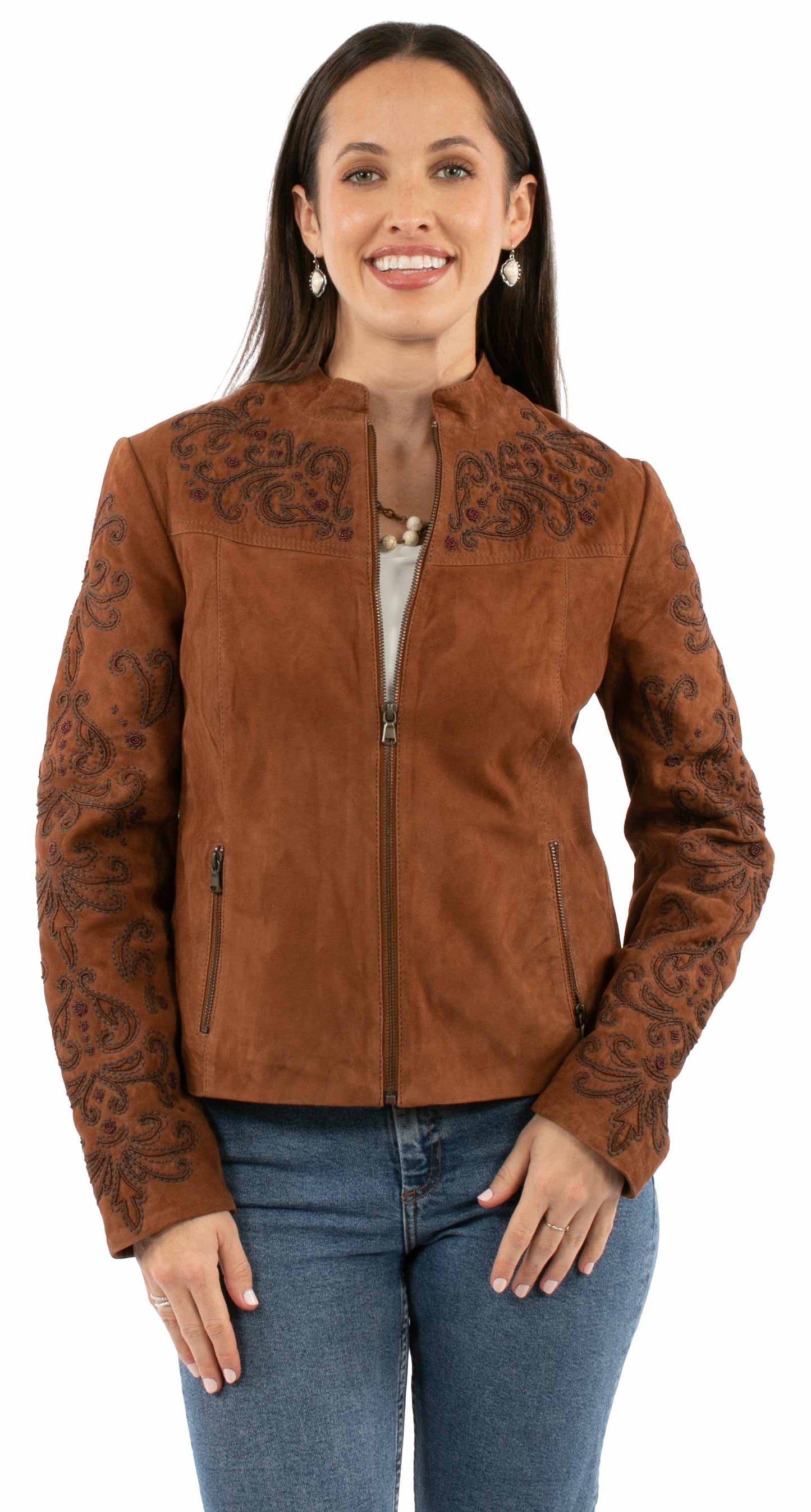 Ladies Beaded Jacket - L1174
