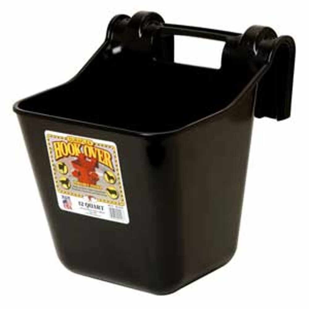 Little Giant: HOOKOVER 12 QT. BLACK 6/CS