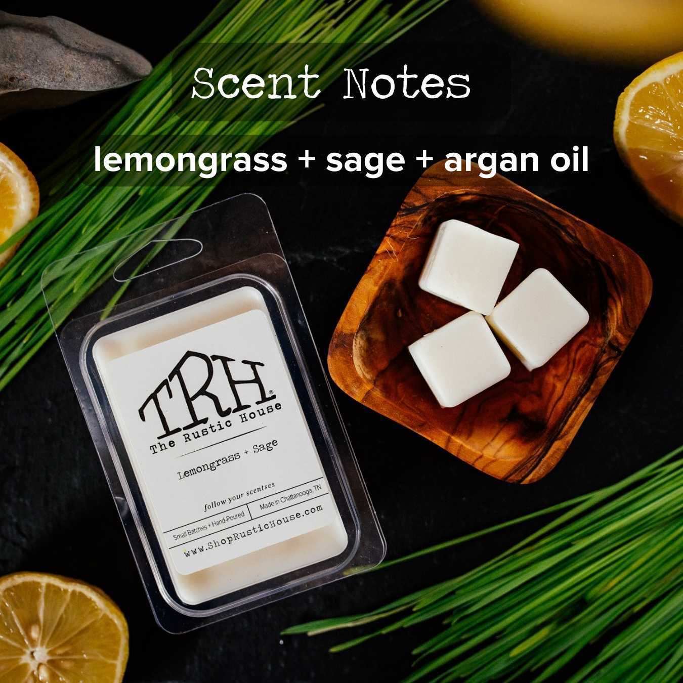Lemongrass + Sage Wax Melt