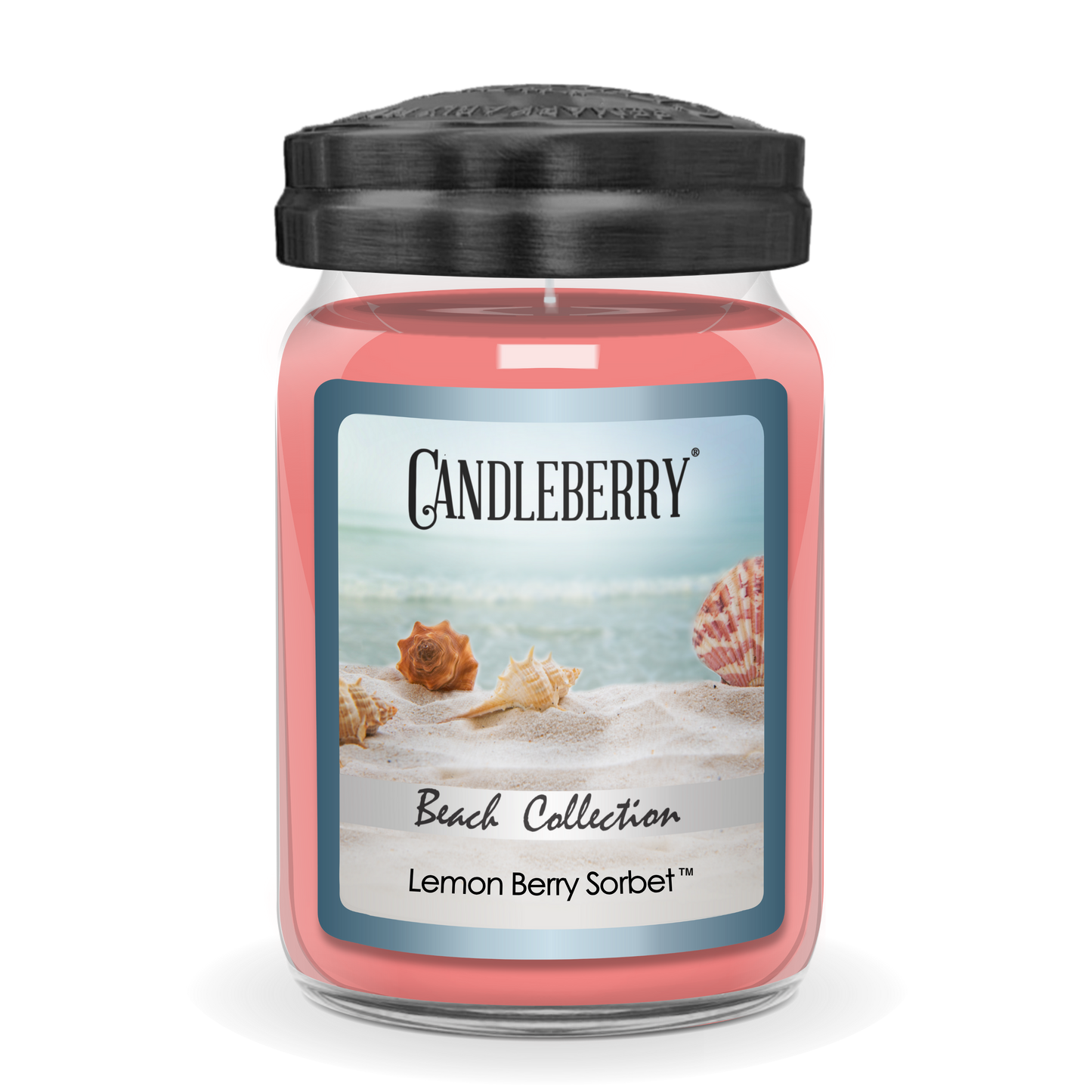 Beach Collection - Lemon Berry Sorbet™, Large Jar Candle (Collective)
