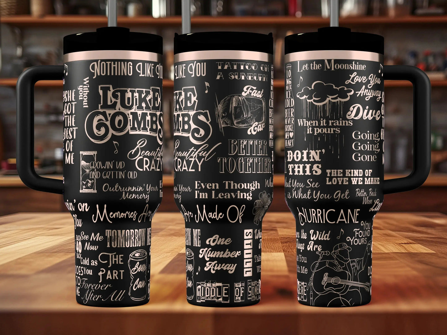 Luke Combs Engraved Tumbler | 20oz