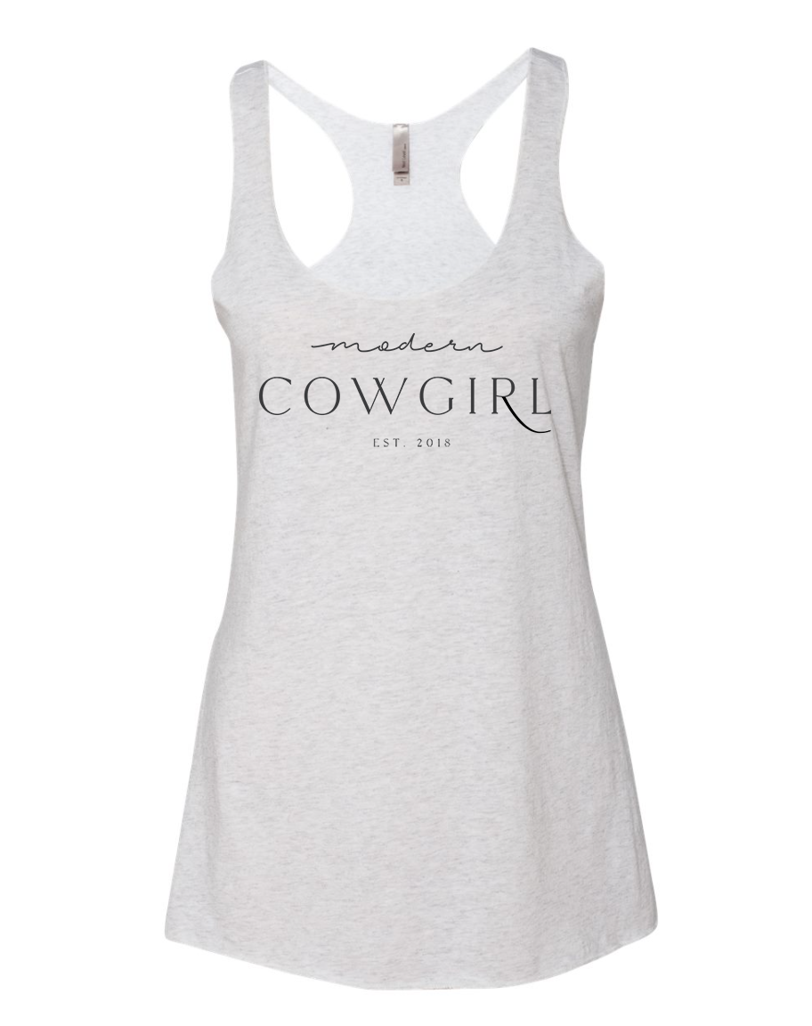 Custom Modern Cowgirl Razorback Tank