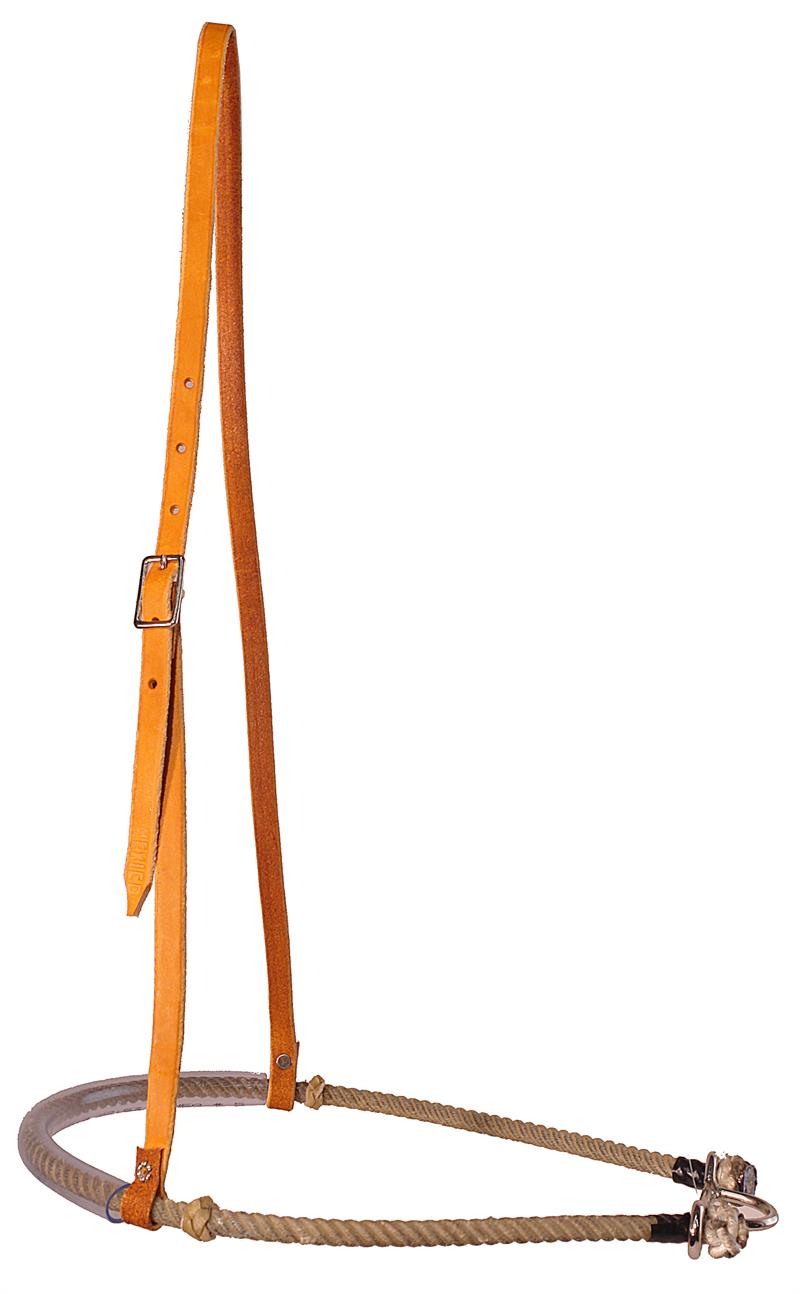 ROPE NOSEBAND, 7/16" WITH VINYL NOSE COVER