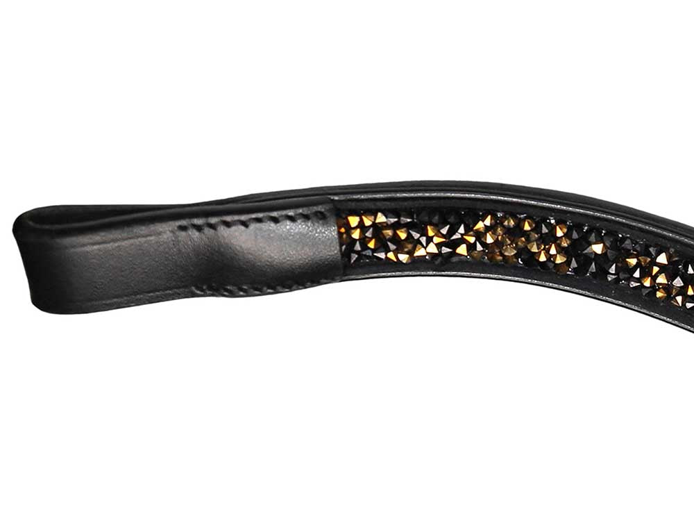 Midnight Bedazzled Browband