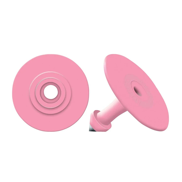Allflex Global Blank Small Cattle Ear Tags, PINK - 25 CT