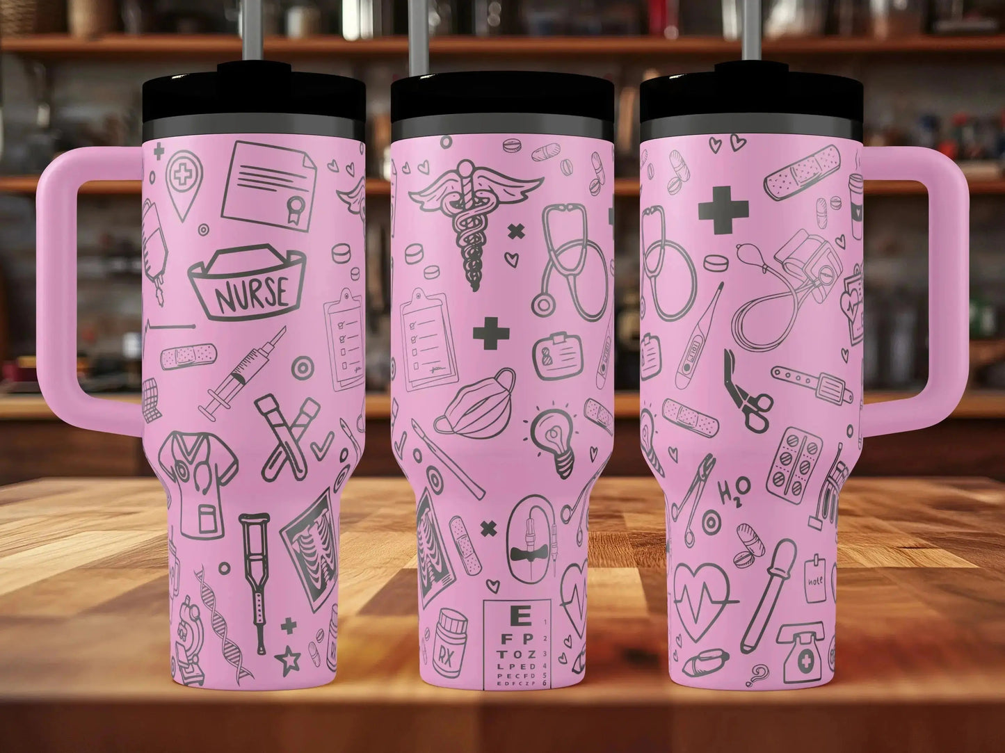 Nurse | RN | Medical Engraved Tumbler | 30oz
