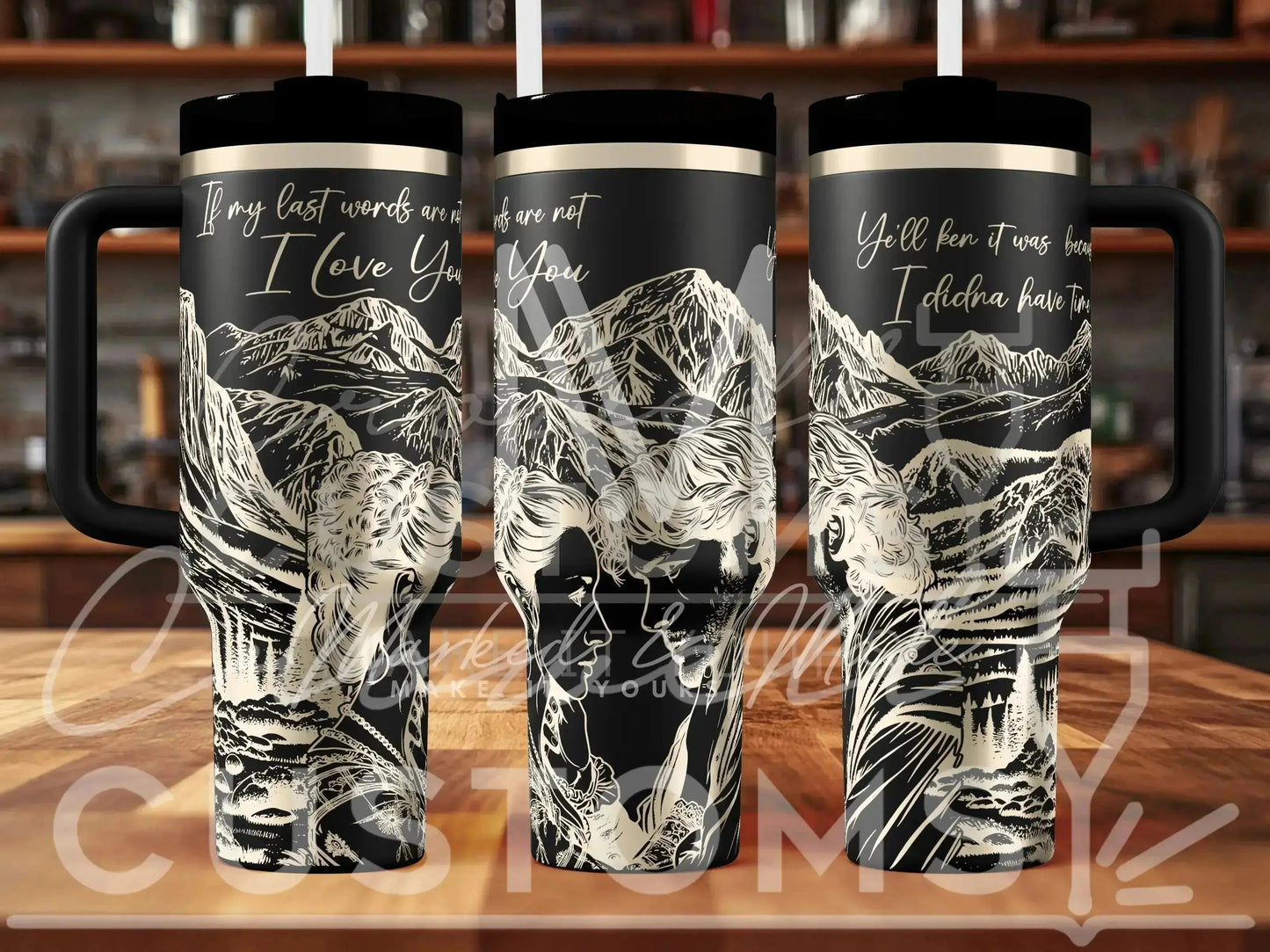 Outlander Engraved Tumbler | 40oz