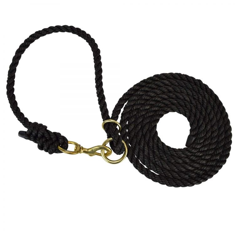 HAMILTON Adjustable halter with lead and snap,